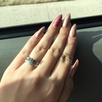 Hollywood Nails - Gel full set stiletto nails - Nail Salons Near Me - Reno, Nevada Hollywood Nails - Gel full set stiletto nails - Nail Salons Near Me - Reno, Nevada