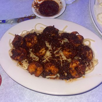 Desy's Clam Bar - Fried shrimp and spaghetti - Seafood Near Me - Brooklyn, New York