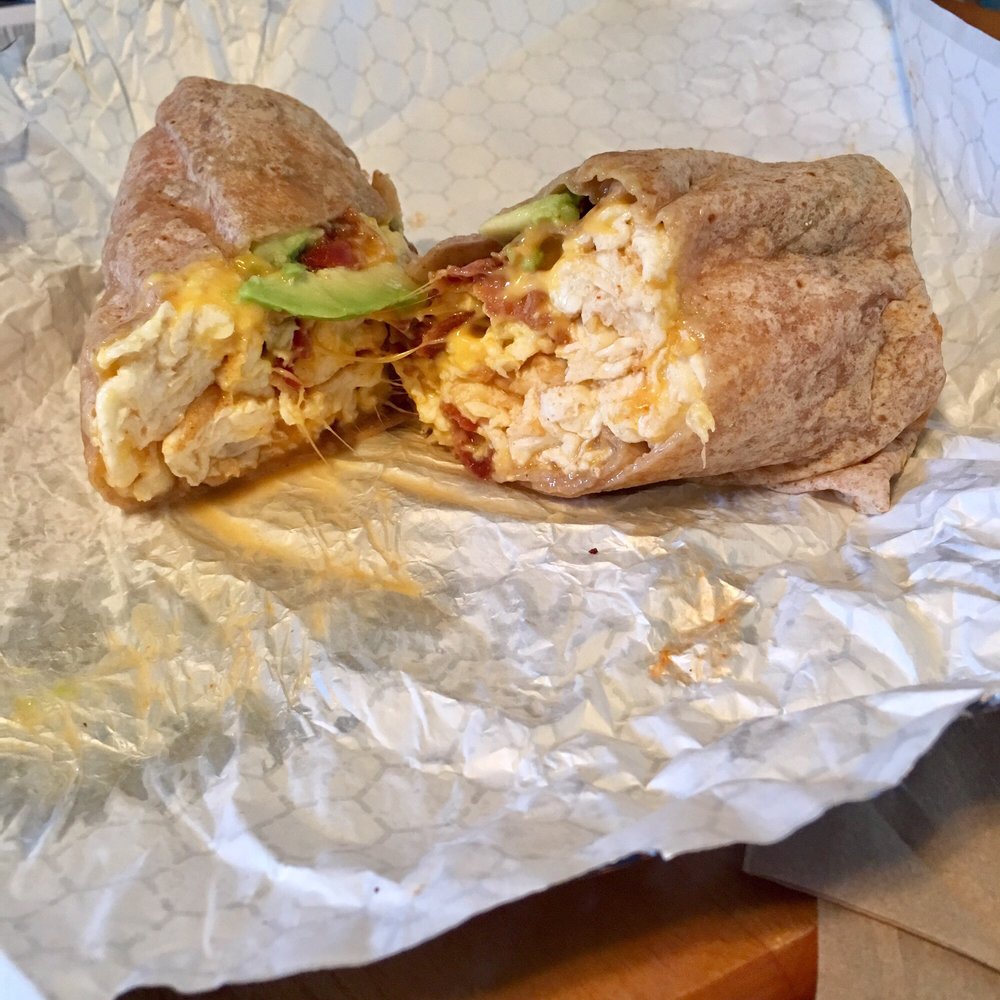 M&R Deli - a burrito cut in half - Delis Near Me - Montauk, New York M&R Deli - a burrito cut in half - Delis Near Me - Montauk, New York