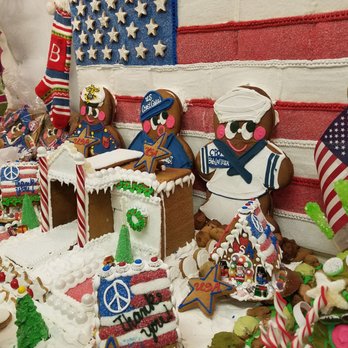Ginger Betty's - a display of decorated gingerbreads - Bakeries Near Me - Quincy, Massachusetts Ginger Betty's - a display of decorated gingerbreads - Bakeries Near Me - Quincy, Massachusetts