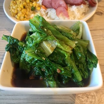 La Sinbala - Vegetables with minced meat sauce - Taiwanese Near Me - Arcadia, California
