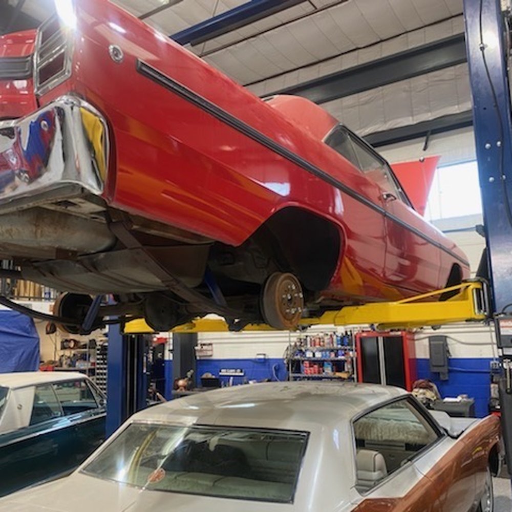 Desert Vintage Restoration - Rear axles drilled out for a larger bolt pattern. - Auto Repair Near Me - Tempe, Arizona