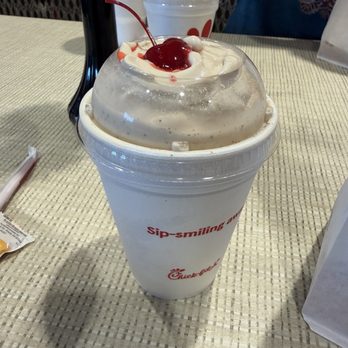 Chick-fil-A - S'mores Milkshake - Fast Food Near Me - Gainesville, Texas