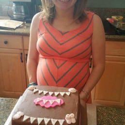 They made an awesome chocolate raspberry cake for our baby shower. It was not only beautiful, it was gluten free & vegan too!