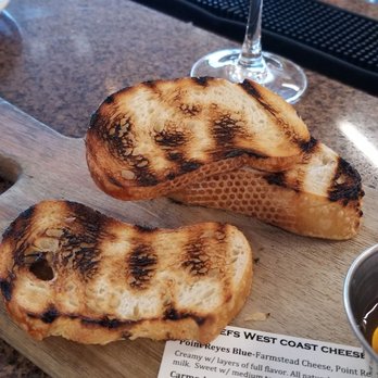 Cat Cora's Kitchen - Our bread came out a little burnt but still tasted ok - New American Near Me - San Francisco, California