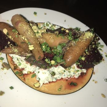 Helm - Smoked beets, baby carrot, pistachio, jerky - New American Near Me - Philadelphia, Pennsylvania