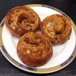 CAT Cafe Bakery - Prison City Pinwheels are the result of a foodie challenge. Come try them for yourself.