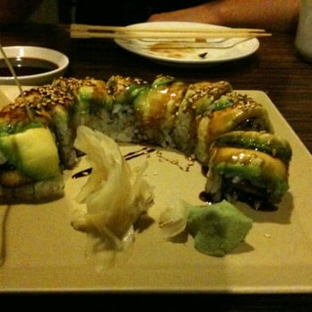 Oba Sushi Thai Tapas - Caterpillar roll - Japanese Near Me - Pasadena, California
