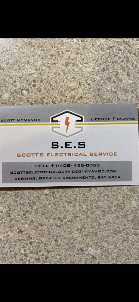 Slide of Scott's Electrical Service