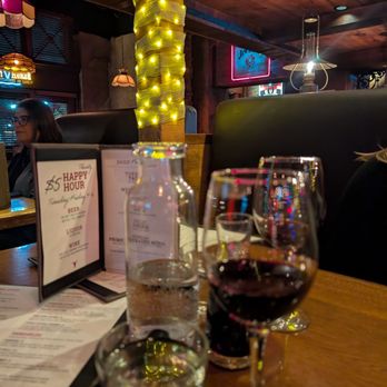 Crazy Horse - Happy hour house wine. Yummy! - Steakhouses Near Me - Kanata, Ontario