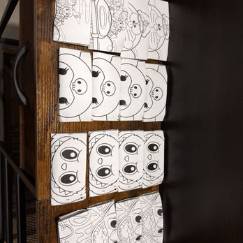 Waka Sakura - Crayons are tucked into these coloring pages - Conveyor Belt Sushi Near Me - Irvine, California Waka Sakura - Crayons are tucked into these coloring pages - Conveyor Belt Sushi Near Me - Irvine, California