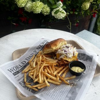 Bok Bar - Cod sandwich with fries - Bars Near Me - Philadelphia, Pennsylvania Bok Bar - Cod sandwich with fries - Bars Near Me - Philadelphia, Pennsylvania