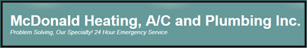Slide of McDonald Heating, Air Conditioning and Plumbing