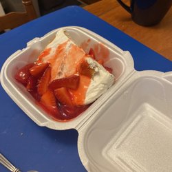 Mama Bond’s Soul Food Kitchen - Strawberry shortcake.