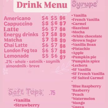 Matcha Amor Cafe - Our menu - Coffee & Tea Near Me - Glendale, Arizona