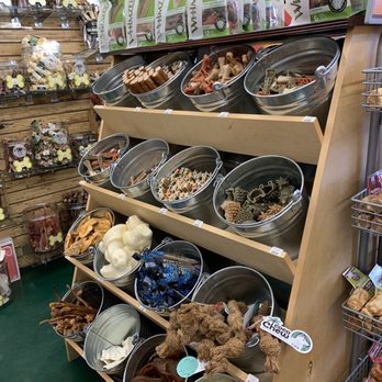 Natural Paws - Bins of treats! Careful with the snout-level ones if you're shopping with your pup! - Pet Stores Near Me - Reno, Nevada