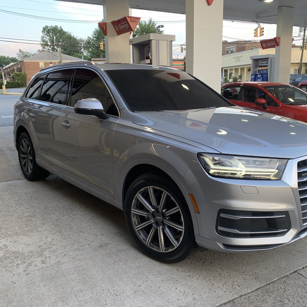 LQ Window Tinting - 2019 Audi Q7 fully tinted. - Car Stereo Installation Near Me - Union City, New Jersey LQ Window Tinting - 2019 Audi Q7 fully tinted. - Car Stereo Installation Near Me - Union City, New Jersey