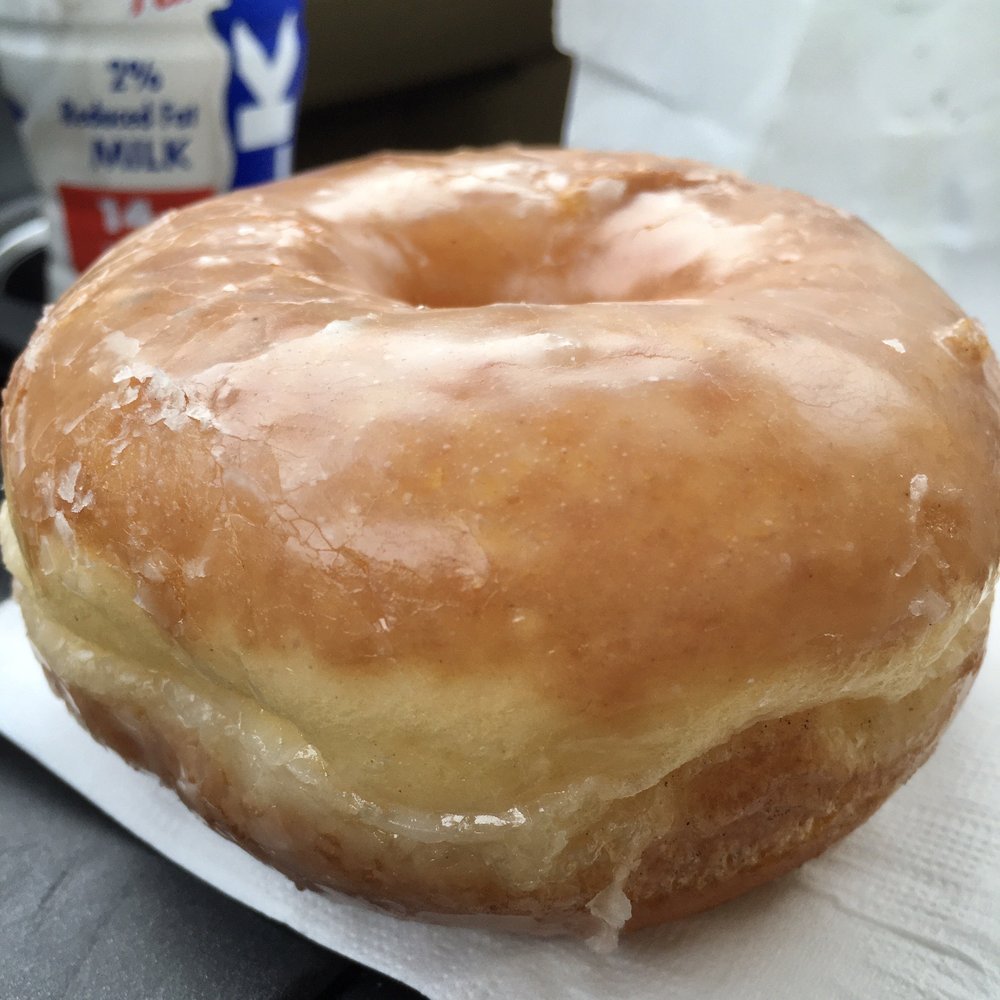 Jmc Donuts - The traditional glazed is tall but flaky and fluffy. - Donuts Near Me - St. Louis, Missouri Jmc Donuts - The traditional glazed is tall but flaky and fluffy. - Donuts Near Me - St. Louis, Missouri