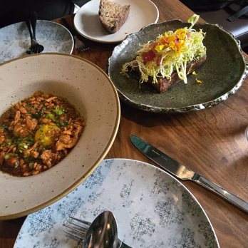 Aziza - Shakshuka and avocado toast - Moroccan Near Me - San Francisco, California Aziza - Shakshuka and avocado toast - Moroccan Near Me - San Francisco, California