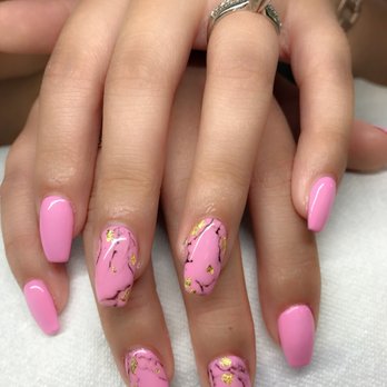 Happiest Nails & Spa - Daisy always comes up with the most beautiful designs! - Nail Salons Near Me - Oceanside, California