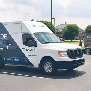 SLADE - Slade Print - Delivery Van - Printing Services Near Me - Evansville, Indiana SLADE - Slade Print - Delivery Van - Printing Services Near Me - Evansville, Indiana