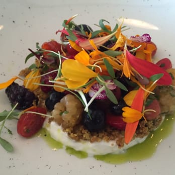 Kali Steak - 7/13 Loved this! Berries and Tomatoes: burrata/ pistachio/ flowers - Steakhouses Near Me - Los Angeles, California Kali Steak - 7/13 Loved this! Berries and Tomatoes: burrata/ pistachio/ flowers - Steakhouses Near Me - Los Angeles, California