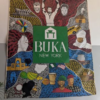 Buka - Art on the wall - Bars Near Me - Brooklyn, New York