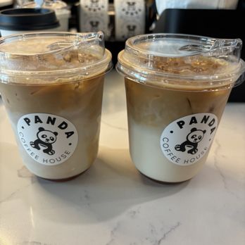 Panda Coffee House - Salted maple oat milk latte - Cafes Near Me - Denver, Colorado Panda Coffee House - Salted maple oat milk latte - Cafes Near Me - Denver, Colorado