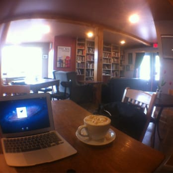 Cafe Nomad - Interior (fisheye) - Coffee & Tea Near Me - Norway, Maine