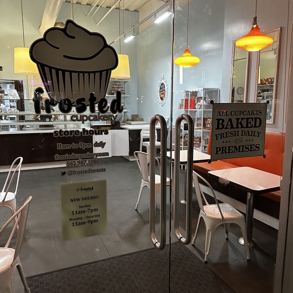 Frosted Cupcakery - Outside - Bakeries Near Me - Long Beach, California