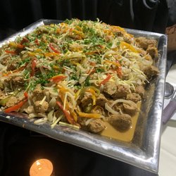 Flying Trout Catering - Plant based Pepper Sausage Pasta