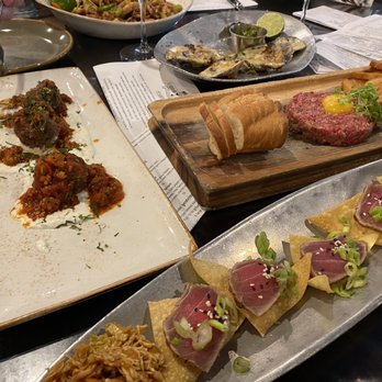 Liquid Assets - Meatballs (delicious & never enough ) / Tuna Crisps / Steak Tartare - American Near Me - Ocean City, Maryland Liquid Assets - Meatballs (delicious & never enough ) / Tuna Crisps / Steak Tartare - American Near Me - Ocean City, Maryland