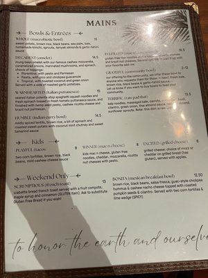 Menu photo 4 Cafe Gratitude Kansas City, MO Menu photo 4 Cafe Gratitude Kansas City, MO