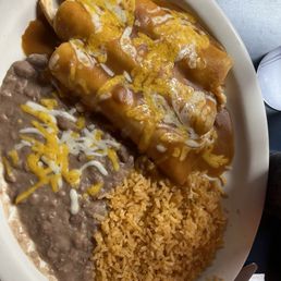 3 Enchiladas combo. 3 Enchiladas combo.