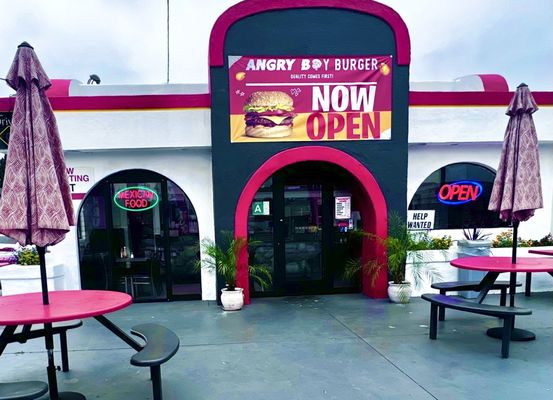 Angry Boy Burger (Drive thru) by null