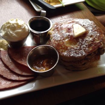 Yolks - Blueberry pancakes - Breakfast & Brunch Near Me - Vancouver, British Columbia