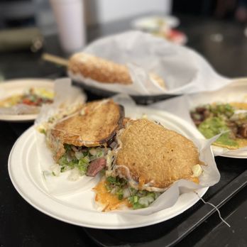 Taco Y Taco - three plates of food on a table - Mexican Near Me - Henderson, Nevada Taco Y Taco - three plates of food on a table - Mexican Near Me - Henderson, Nevada