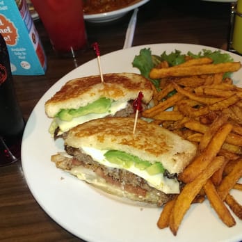 Ruby's Diner - Super burger with sweet potatoe fries..and a cherry coke..yummmmm - Burgers Near Me - Anaheim, California Ruby's Diner - Super burger with sweet potatoe fries..and a cherry coke..yummmmm - Burgers Near Me - Anaheim, California