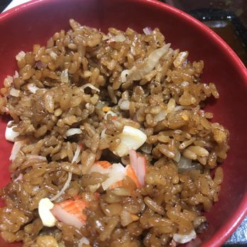 Sushi 9 - Shrimp Fried Rice. They come in individual size bowls. - Sushi Bars Near Me - Katy, Texas Sushi 9 - Shrimp Fried Rice. They come in individual size bowls. - Sushi Bars Near Me - Katy, Texas
