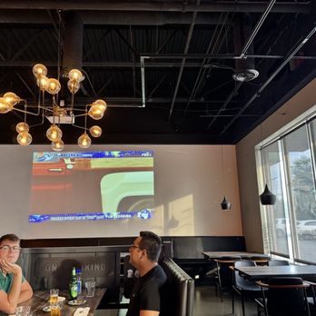 Fun Beer King - Random k-pop videos they play on the wall - Gastropubs Near Me - Glenview, Illinois