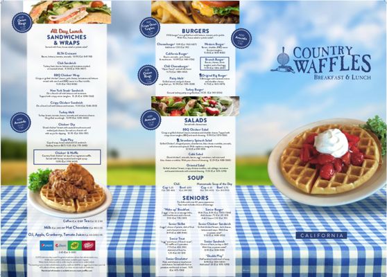 Menu photo 8 Country Waffles Woodland, CA Menu photo 8 Country Waffles Woodland, CA