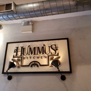 Hummus Kitchen - Signage in the restaurant - Middle Eastern Near Me - New York, New York Hummus Kitchen - Signage in the restaurant - Middle Eastern Near Me - New York, New York