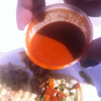 King Taco - Red sauce goodness... Will burn your ass of consume too much... But soo good! - Mexican Near Me - Long Beach, California King Taco - Red sauce goodness... Will burn your ass of consume too much... But soo good! - Mexican Near Me - Long Beach, California