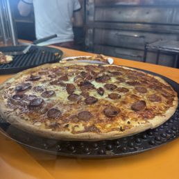 Hot honey pizza Hot honey pizza