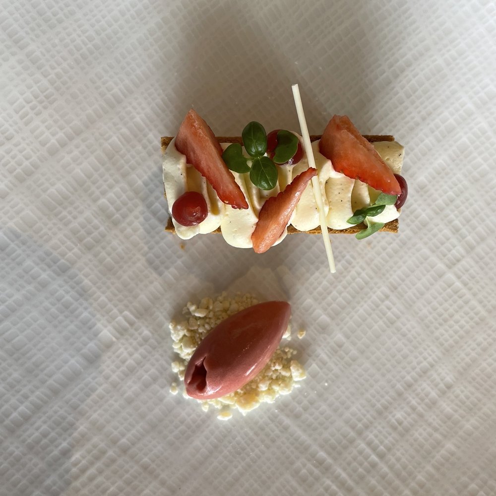 Martin Wishart - Strawberry Dessert - British Near Me - edinburgh, EDH Martin Wishart - Strawberry Dessert - British Near Me - edinburgh, EDH