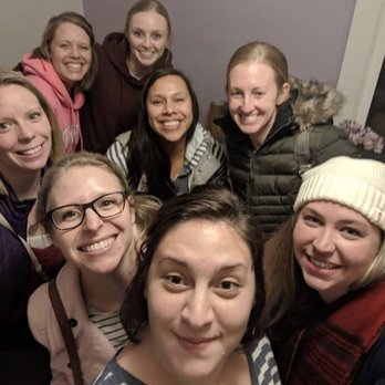The Chocolate - We eventually squeezed into this little room so we could all visit and eat our yummy desserts. - Desserts Near Me - West Jordan, Utah