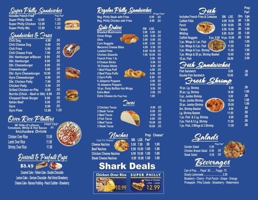 Menu photo 2 The Shark Chicken & Lemonade Indianapolis, IN Menu photo 2 The Shark Chicken & Lemonade Indianapolis, IN