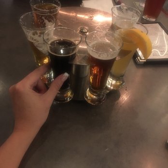 Fegley's Bethlehem Brew Works - Notice the size compared to my hand! (Tiny "5 oz.") - American Near Me - Bethlehem, Pennsylvania