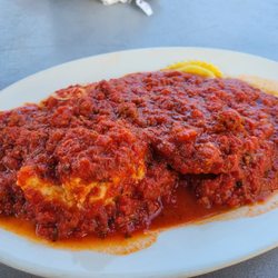 Ferndale Pizza - Half and Half - Ravioli and Lasagna with Meat Sauce