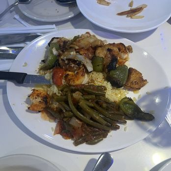 Santorini Greek Restaurant - Chicken kabob - Greek Near Me - Merrick, New York Santorini Greek Restaurant - Chicken kabob - Greek Near Me - Merrick, New York